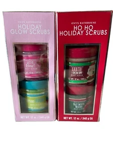Holiday Body Scrub Sugar Cookie Cozy Cashmere Frost Coconut Spiced Cider 12oz. - Picture 1 of 2