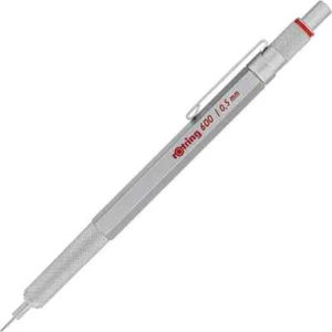 Rotring 600 Snap-On Mechanical Pencil, 0.5mm Blue Metal Body Engineering Drawing - Picture 1 of 7