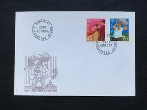 SWiTZERLAND 1981 Europa CEPT FDC Bern FDI postmark (SW98) - Picture 1 of 1