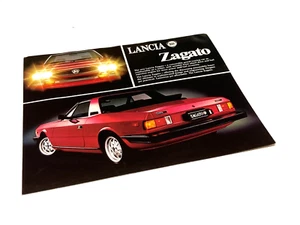 Folleto Lancia Zagato 1981 - Imagen 1 de 1