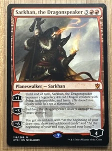 Sarkhan, the Dragonspeaker - MTG - Khans of Tarkir (KTK) #119 - Picture 1 of 2