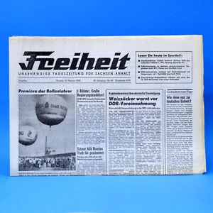 DDR Freiheit 19. Februar 1990 | 19.02.1990 SED Bezirksausg. Geburtstag Hochzeit - Bild 1 von 1