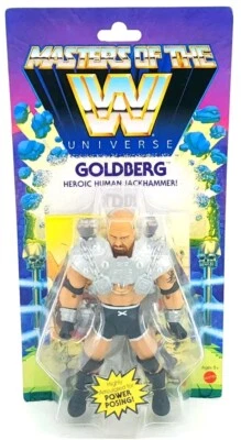 WWE Masters Of The WWE Universe Goldberg MOTU Action Figure Wave 6 Mattel Foto 1 de 4