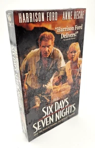 Six Days, Seven Nights (VHS, 2002, Touchstone) Harrison Ford/Anne Heche! - Imagen 1 de 6