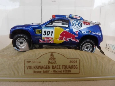 VOLKSWAGEN TOUREG N°301 arrivé 8ème  au DAKAR 2006 DE MARQUE NOREV au 1/43 - Photo 1/4