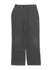 Chaps Boys Gray Casual Pants 10 Husky - Picture 1 of 2