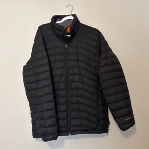 Merrell Black Puffer Jacket Men's Size Large - Picture 1 of 4