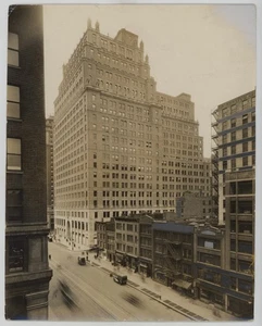 Vintage 1920s NYC 7th Avenue Equitable Life Assurance Society Building Photo - Picture 1 of 2