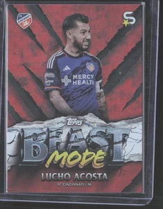 Lucho Acosta 2024 Topps MLS Superstars Beast Mode #BM-30 - Picture 1 of 2