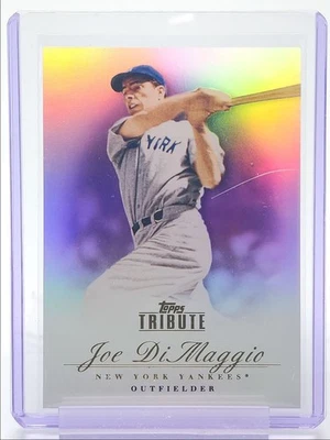 JOE DIMAGGIO 2012 TOPPS TRIBUTE BASEBALL NEW YORK YANKEES #16 Q3329 - Image 1 of 2