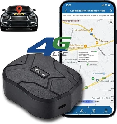 WINNES 4G GPS Car Tracker Real-Time Tracking Waterproof IP65 - Image 1 of 3