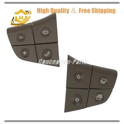 For 2008-2012 Mercedes-Benz GL550 5.5L  Steering Wheel Switch Button Brown USA - Image 1 of 4