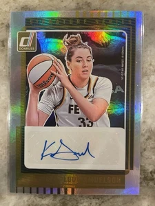 Donruss WNBA 2025 PLATA FIRMA AUTOMÁTICA SERIE KATIE LOU SAMUELSON SEATTLE STORM - Imagen 1 de 2