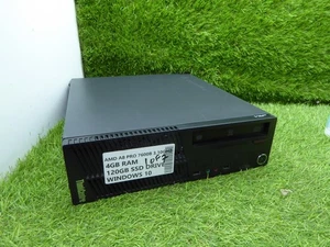 Lenovo Thinkcentre M79 AMD A8 7600B 4GB 120GB SSD FAST Windows 10 SFF CHEAP PC - Afbeelding 1 van 3