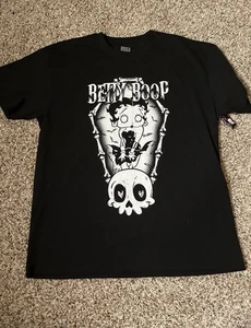 Halloween Betty Boop Shirt Gothic Betty Boop Shirt - Bild 1 von 3