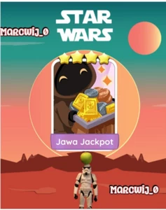 Jawa Jackpot - 4⭐️ Sticker Set 14 - Monopoly - Picture 1 of 1