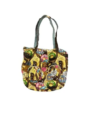 III посылка винтажная сумочка наплечная ручная сумка с короткими ручками пончики антропоморфный редкая - Изображение 1 из 4