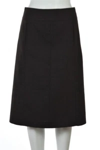J Crew Womens Skirt Size 2 Brown Speckled Wool A Line Below Knee Casual - Foto 1 di 4