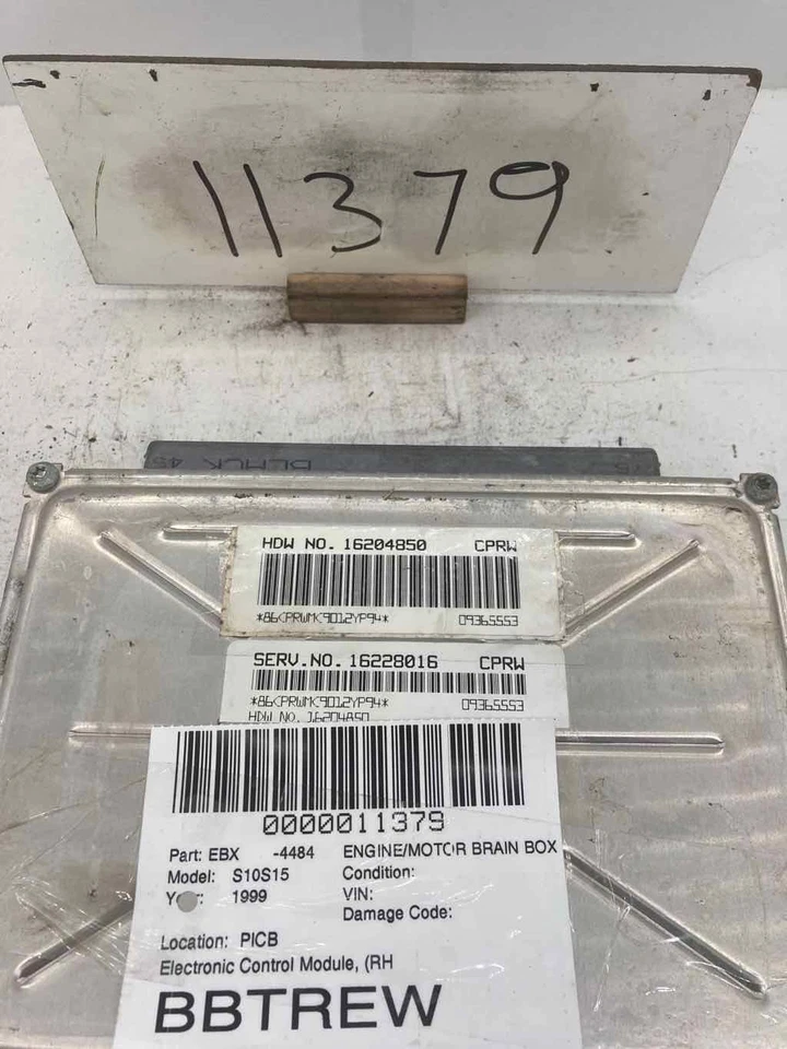 Fits 1997-2000 GMC Chevrolet S10/S15/Sonoma, ECU/ECM, OEM:16204850 Foto 1 de 3