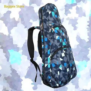Zaino 26" tenore ukulele gig bag zaino 2 vie zaino multicolore custodia morbida - Foto 1 di 93
