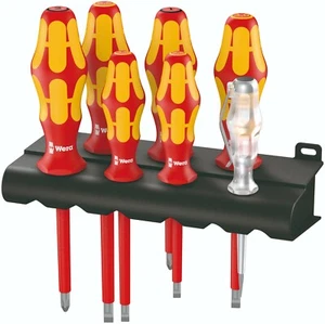 Wera 05006148001 7-teilig 160 i/265 i/7 Kraftform Plus Serie 100 Schraubendreher Set - Bild 1 von 3