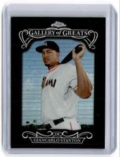 2015 Topps Chrome Gallery of Greats Giancarlo Stanton Miami Marlins #GGR-22