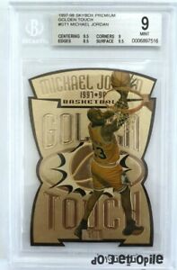 Michael Jordan 1997 Golden Touch BGS 9