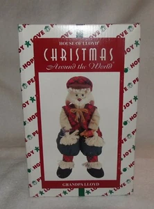 1997 House Of Lloyd Grandpa Lloyd Christmas Around The World IOB 19" - Picture 1 of 9