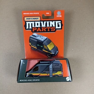 2024 Matchbox Moving Parts Mercedes-Benz Sprinter Black - Picture 1 of 3