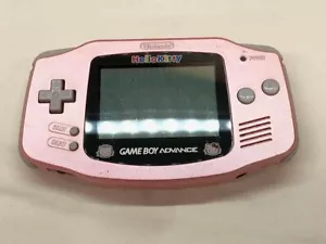 Nintendo Game Boy Advance Hello Kitty versión rosa duro Imagineer 2001 usado/bueno - Imagen 1 de 9