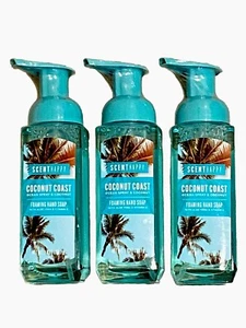 3 PACK Scent Happy COCONUT COAST Coconut & Ocean Foaming Hand Soap 9oz ea. New - Picture 1 of 5