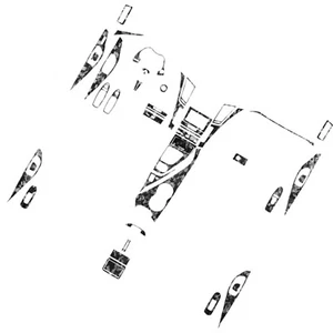 For Infiniti Q50 Q60 2014-2020 50Pcs Forged Carbon Fiber Full Kits Interior TrMK - Picture 1 of 10