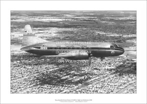 Póster TAA Convair CV-240 A1 estampado artístico - sobre Melbourne CV240 - 84 x 59 cm - Imagen 1 de 3