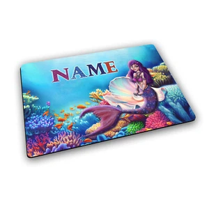 Platzset Kinder Meerjungfrau mit Name / Tischset personalisiert / Platzdecke - Bild 1 von 10