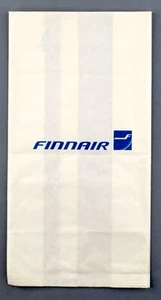 FINNAIR VINTAGE AIRLINE AIR SICK BARF MOTION WASTE FINNLAND - Bild 1 von 2