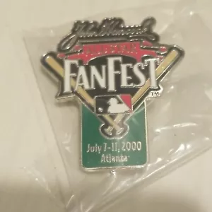 2000 mlb all star fanfest lapel pin Turner field Atlanta Braves Derek Jeter - Picture 1 of 1