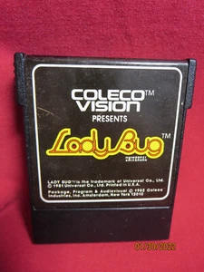 Lady Bug (Colecovision, 1982) Loose Cartridge - Picture 1 of 6