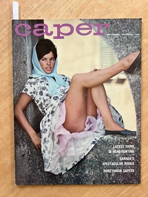 CAPER Magazine  September 1961  Vol. 7 #5 PIN-UP & Glamour HIGH GRADE! FILE COPY Foto 1 de 4