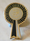 Derby County Vintage 1980s Rosette Type Badge Stud Fitting In Gilt 15mm X 24mm