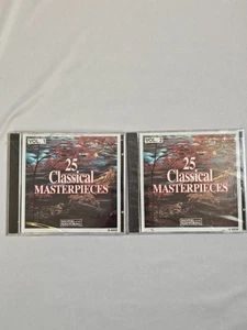 25 Classical Masterpieces, Vol. 1 & 2 [Madacy] (CD, Madacy) New Sealed - Picture 1 of 8