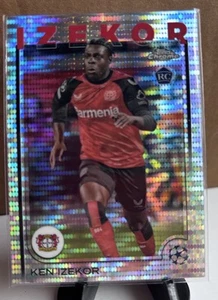 KEN IZEKOR | 2024 Topps Chrome UEFA Club Pulsar Refractor #75 🔥 RC BAYER - Picture 1 of 3