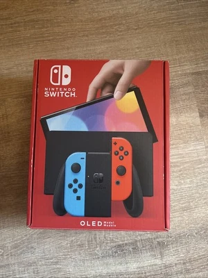 Nintendo Switch OLED-Modell HEG-001 64GB Handheld-Spielekonsole - Bild 1 von 2