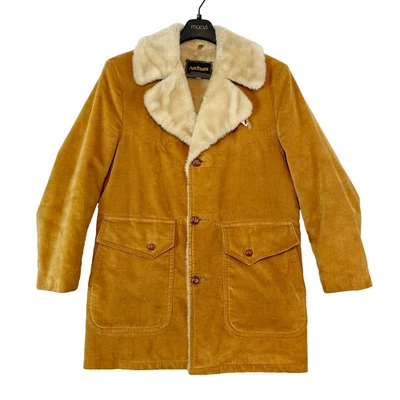 Abrigo Sherpa Pana Andhurst De Colección Años 70 Talla 38 Penny Lane Hippie Boho Rancher Foto 1 de 4