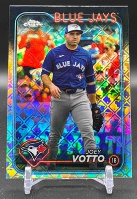 2024 Topps Baseball Chrome Logofractor Joey Votto #171 Toronto Blue Jays - Image 1 of 2