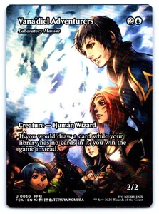 MTG Vana'diel Adventurers - Laboratory Maniac (Showcase) U Creature — Human Wiza - Picture 1 of 2