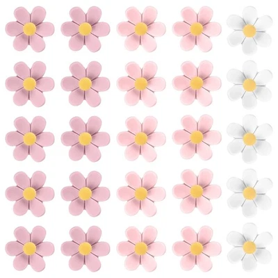 10/20/30Pcs Flower Push Pins Decorative Thumbtacks Cork Notice Board Thumb Tacks - Image 1 of 4