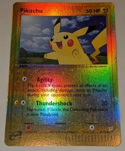 Pokemon PIKACHU Ex Team Magma vs Aqua Reverse Holo Foil 43/95 - Picture 1 of 9