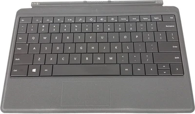 Teclado Microsoft Power Cover para tabletas modelo Surface 2 y Pro 2 carbón Foto 1 de 3