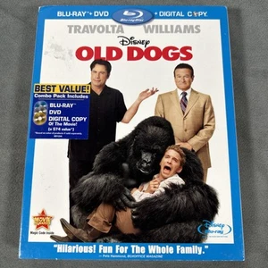 Old Dogs (Blu-ray/DVD, 2010, 3-Discs, John Travolta Robin Williams Seth Green) - Imagen 1 de 3