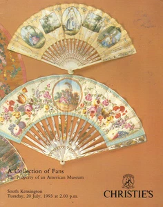 CHRISTIE'S SK FANS Baroness Bornstedt Collection Auction Catalog 1993 - Picture 1 of 1